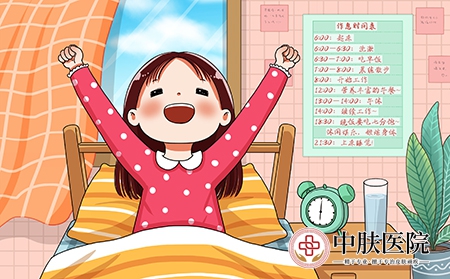 摄图网_401779328_早睡早起作息规律的女孩（企业商用）